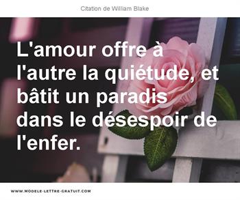 Citations William Blake