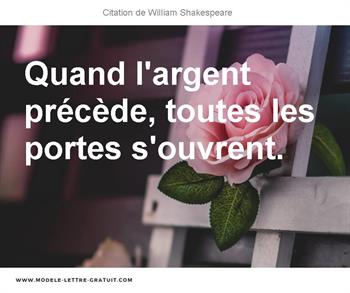 Citations William Shakespeare