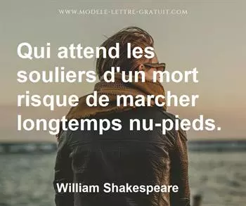 Citation de William Shakespeare
