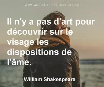 Citation de William Shakespeare