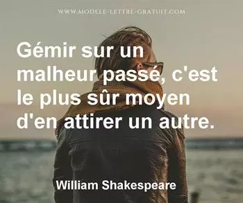 Citation de William Shakespeare
