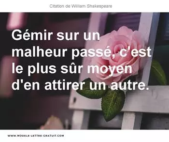 Citations William Shakespeare
