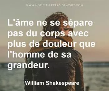 Citation de William Shakespeare