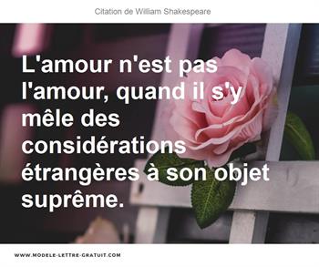 Citations William Shakespeare