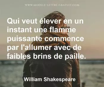 Citation de William Shakespeare
