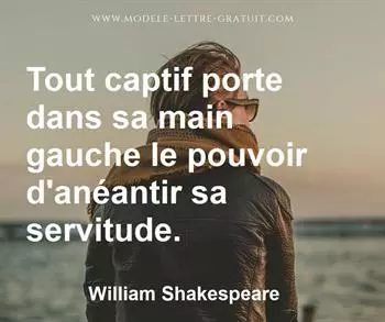 Citation de William Shakespeare