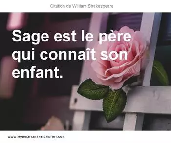 Citations William Shakespeare