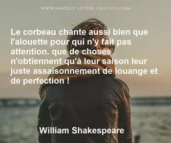 Citation de William Shakespeare