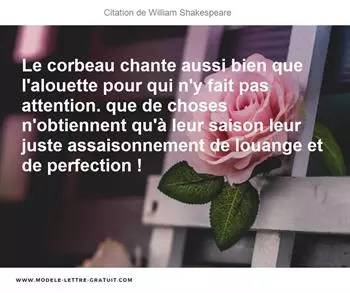 Citations William Shakespeare