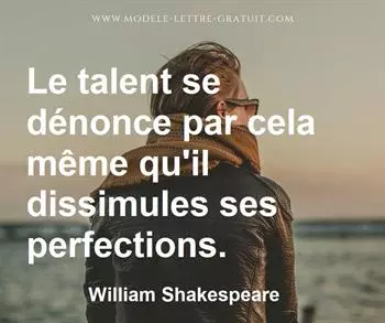Citation de William Shakespeare