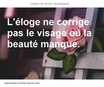 Citations William Shakespeare