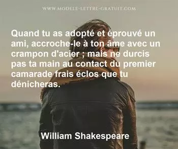 Citation de William Shakespeare