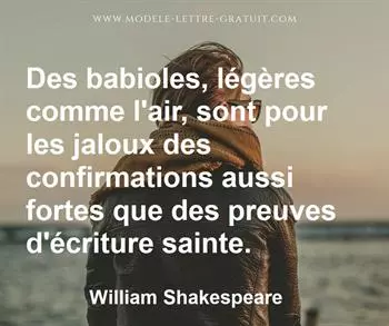 Citation de William Shakespeare