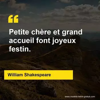 Citation William Shakespeare