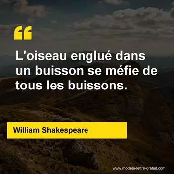Citation William Shakespeare