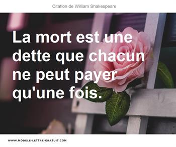 Citations William Shakespeare