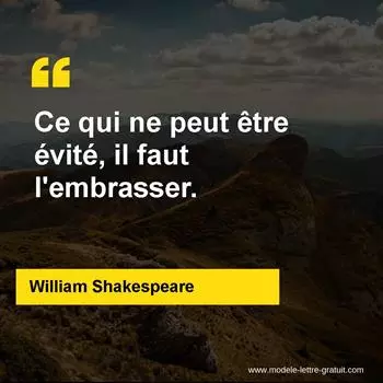 Citation William Shakespeare