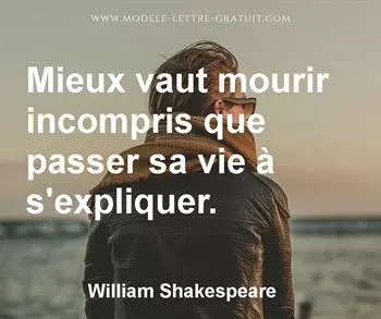 Citation de William Shakespeare