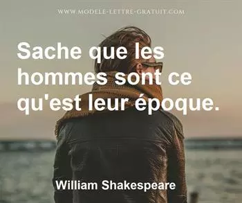 Citation de William Shakespeare