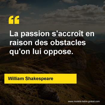 Citation de William Shakespeare