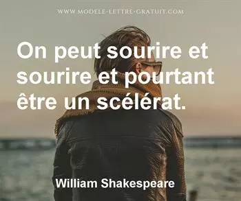 Citation de William Shakespeare