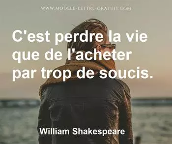 Citation de William Shakespeare