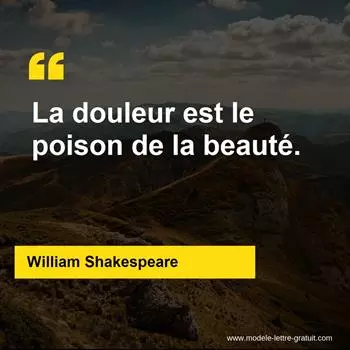 Citation William Shakespeare