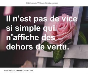 Citations William Shakespeare