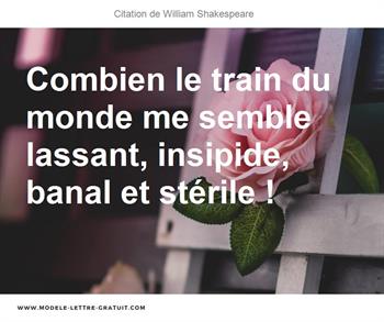 Citations William Shakespeare