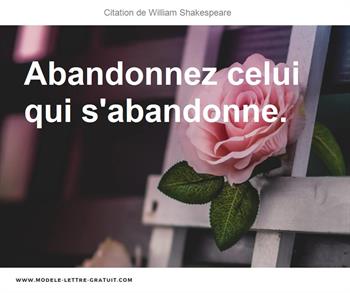 Citations William Shakespeare