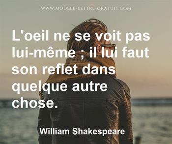 Citation de William Shakespeare