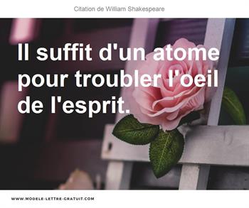 Citations William Shakespeare