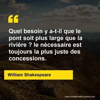 Citation William Shakespeare