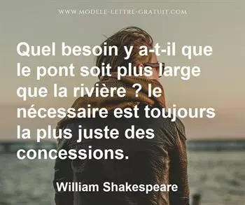 Citation de William Shakespeare
