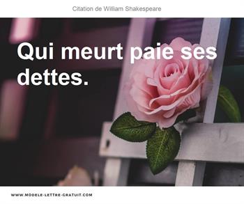 Citations William Shakespeare