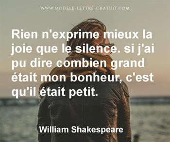 Citation de William Shakespeare