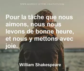 Citation de William Shakespeare
