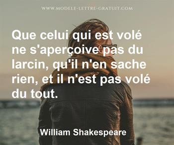 Citation de William Shakespeare