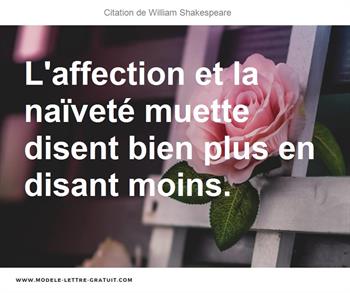 Citations William Shakespeare
