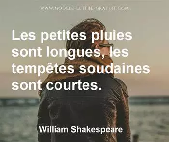 Citation de William Shakespeare