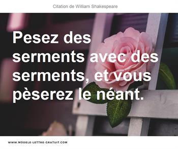 Citations William Shakespeare