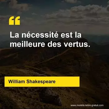 Citation William Shakespeare