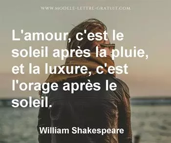 Citation de William Shakespeare
