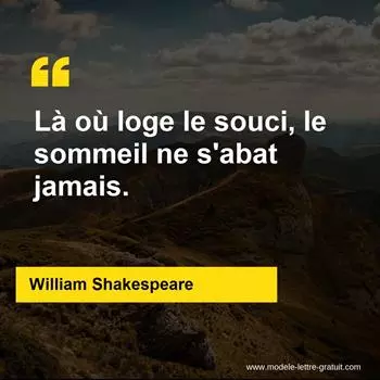 Citation William Shakespeare