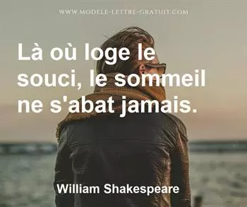 Citation de William Shakespeare