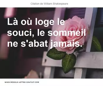 Citations William Shakespeare