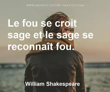 Citation de William Shakespeare