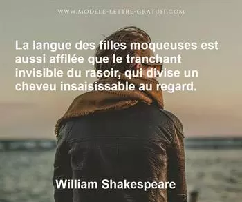 Citation de William Shakespeare
