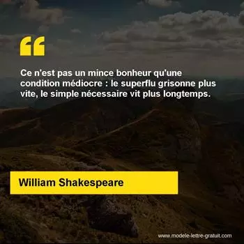 Citation William Shakespeare