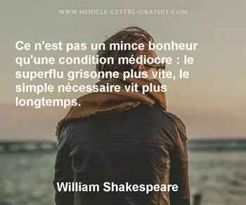 Citation de William Shakespeare